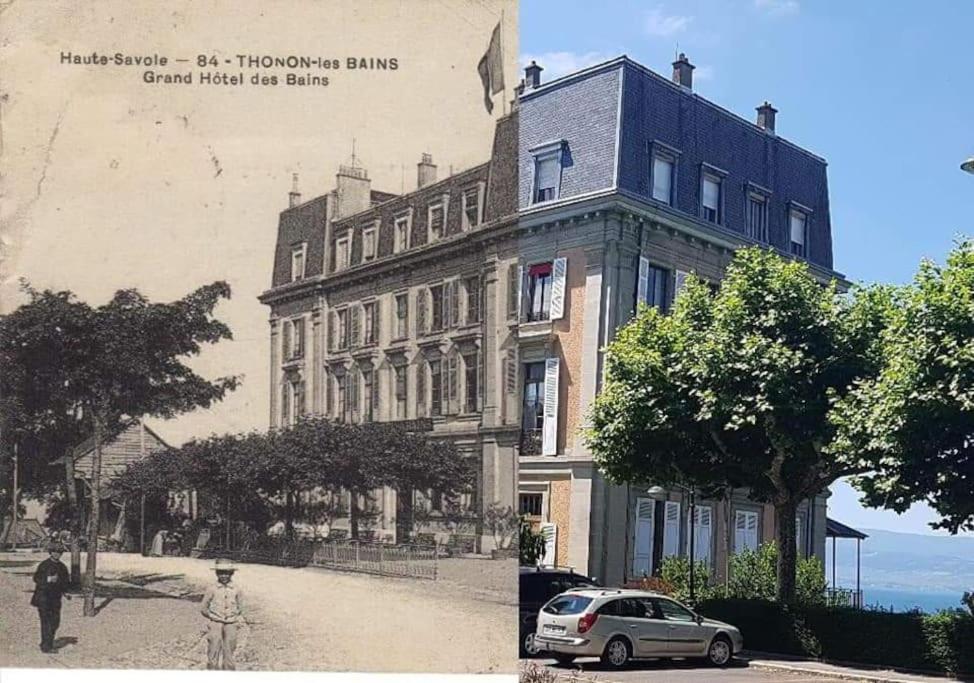 Appartement Avec Vue 180 Sur Le Lac Leman Thonon-les-Bains Exterior foto